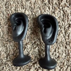 2 Earring Display Stands Earring Display Stands Human Ear Model Holder Organizer